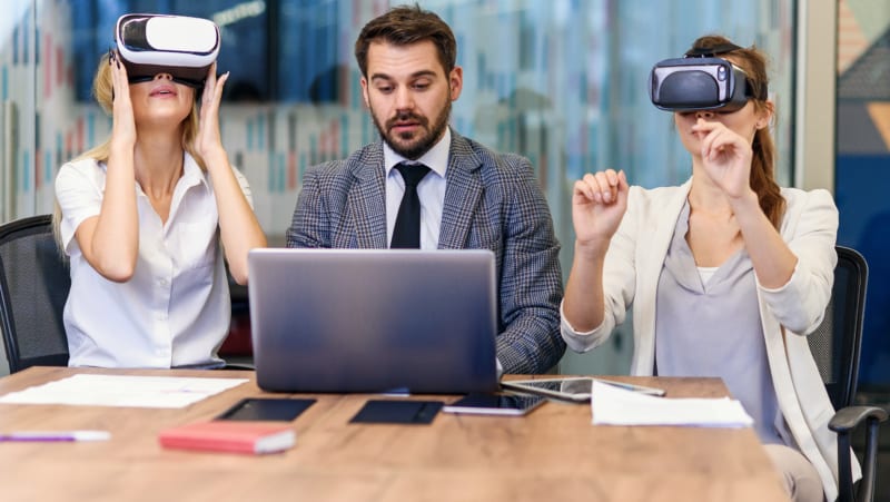 Réunion réalité virtuelle