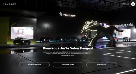 Salon virtuel Peugeot