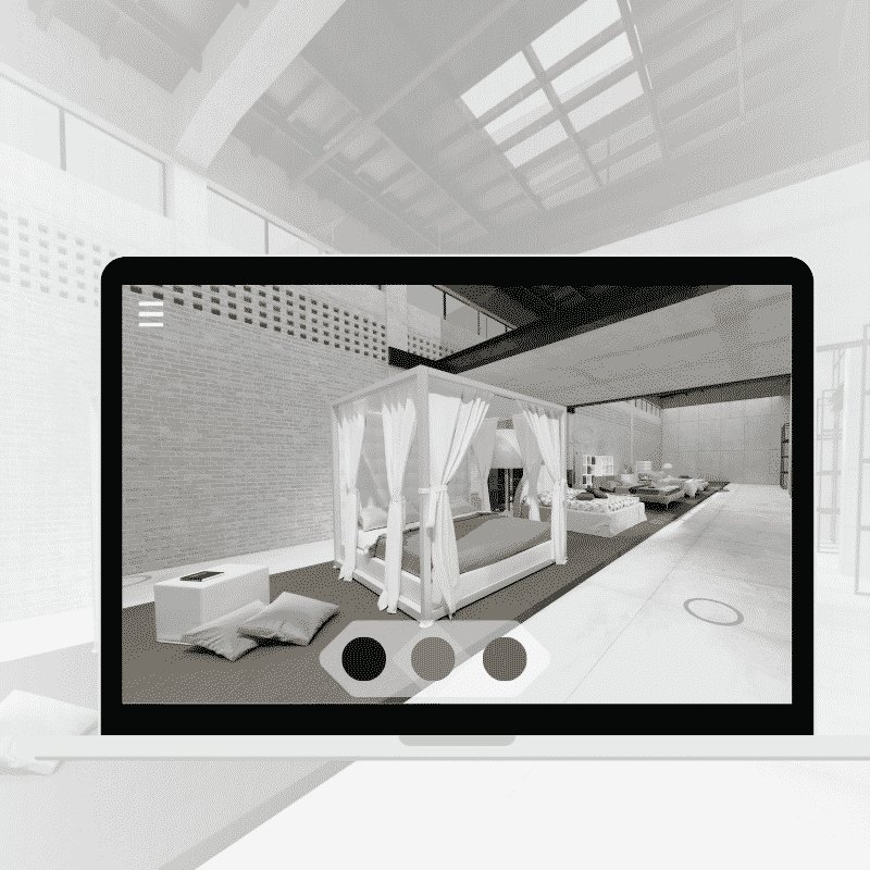 Configurateur d'un showroom virtuel